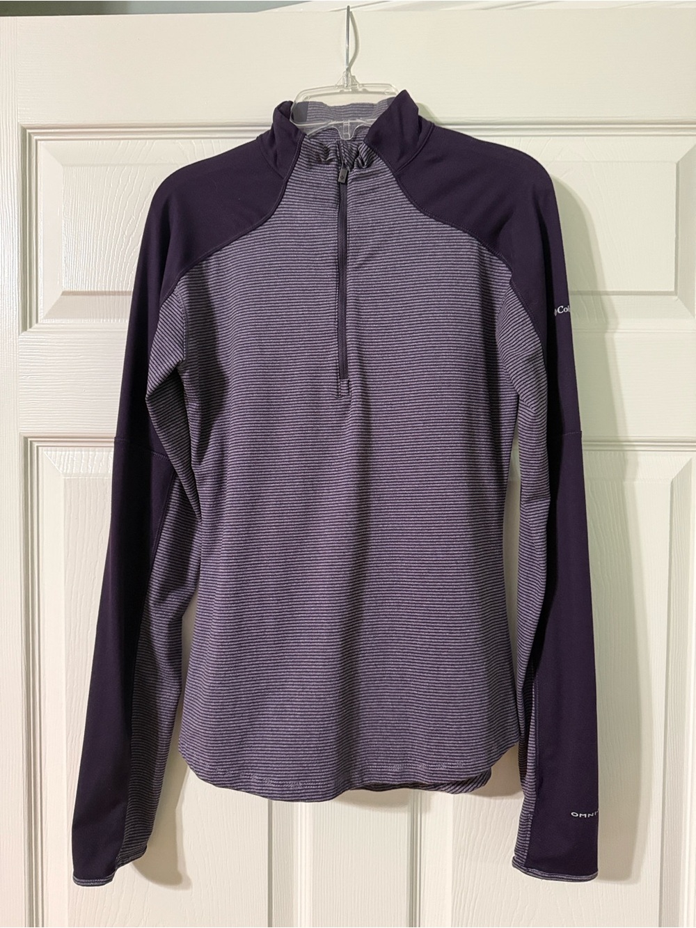 Columbia Women's Purple Half-Zip Utility Jacket